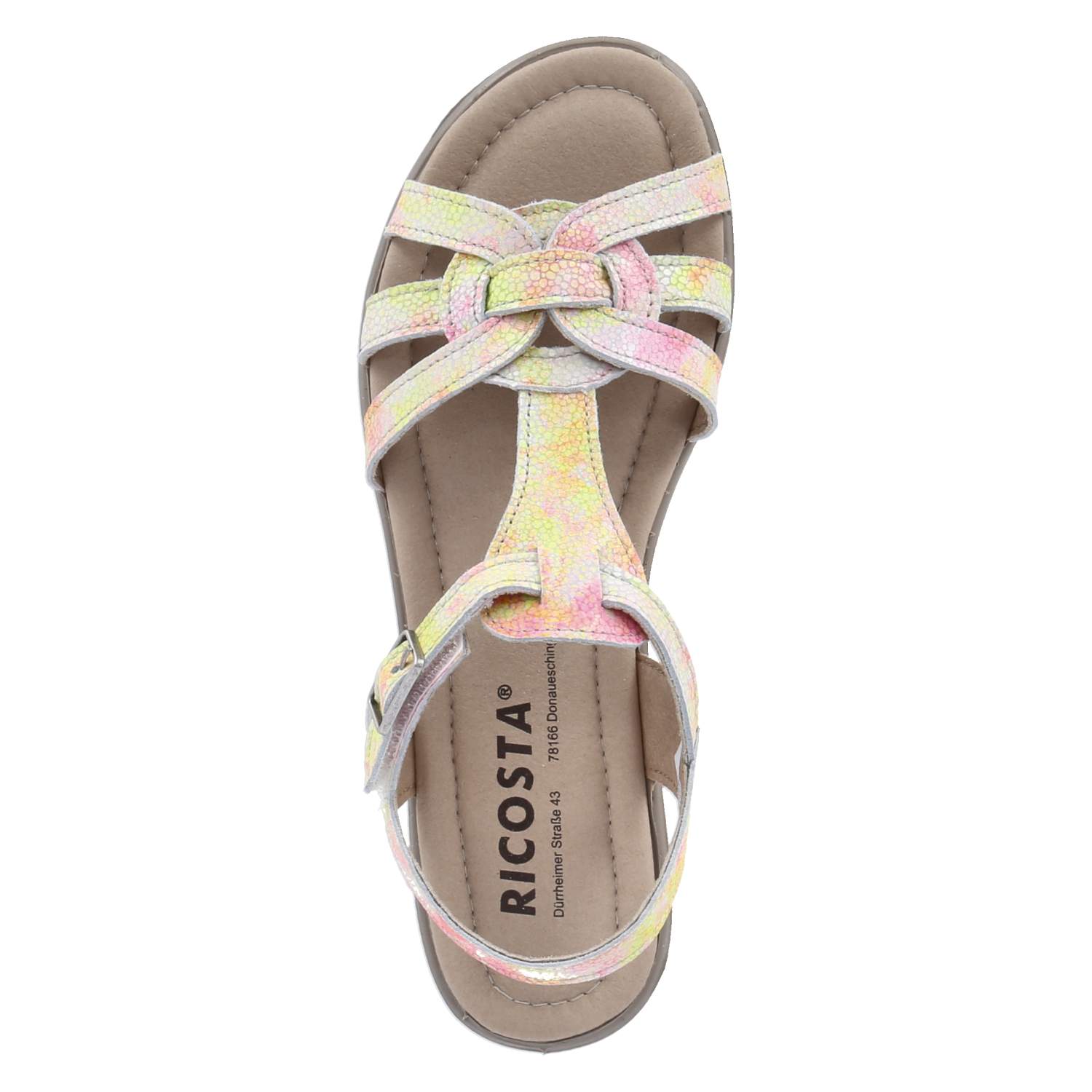 Ricosta Sandaletten BIRTE - neonpink