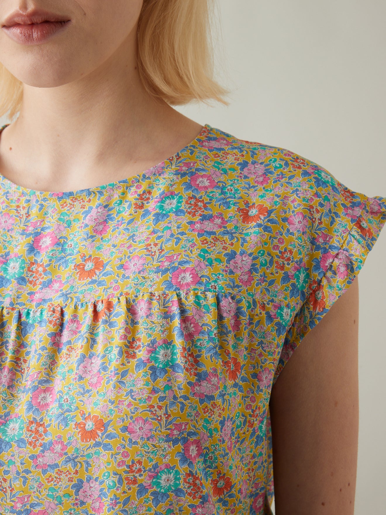 Top femme tissu Liberty - Limited Collection