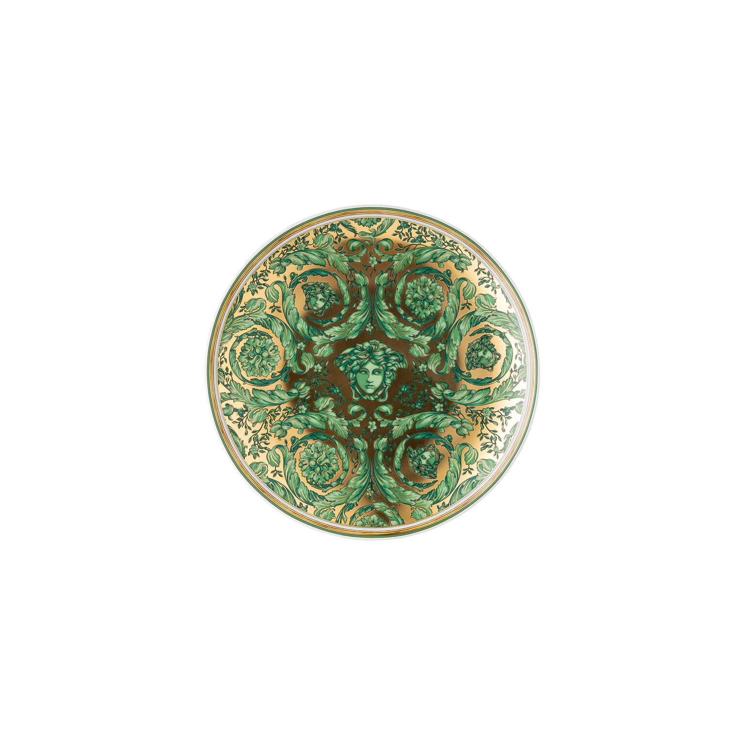 Medusa Garland Medusa Garland Green Brotteller 17 cm