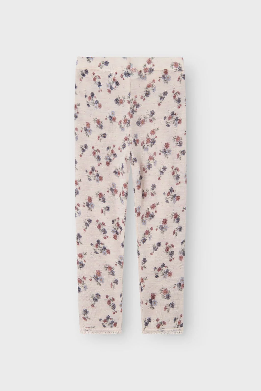 Name It Nmfwang Wool Needle Legging 4475082 lilac ash aop