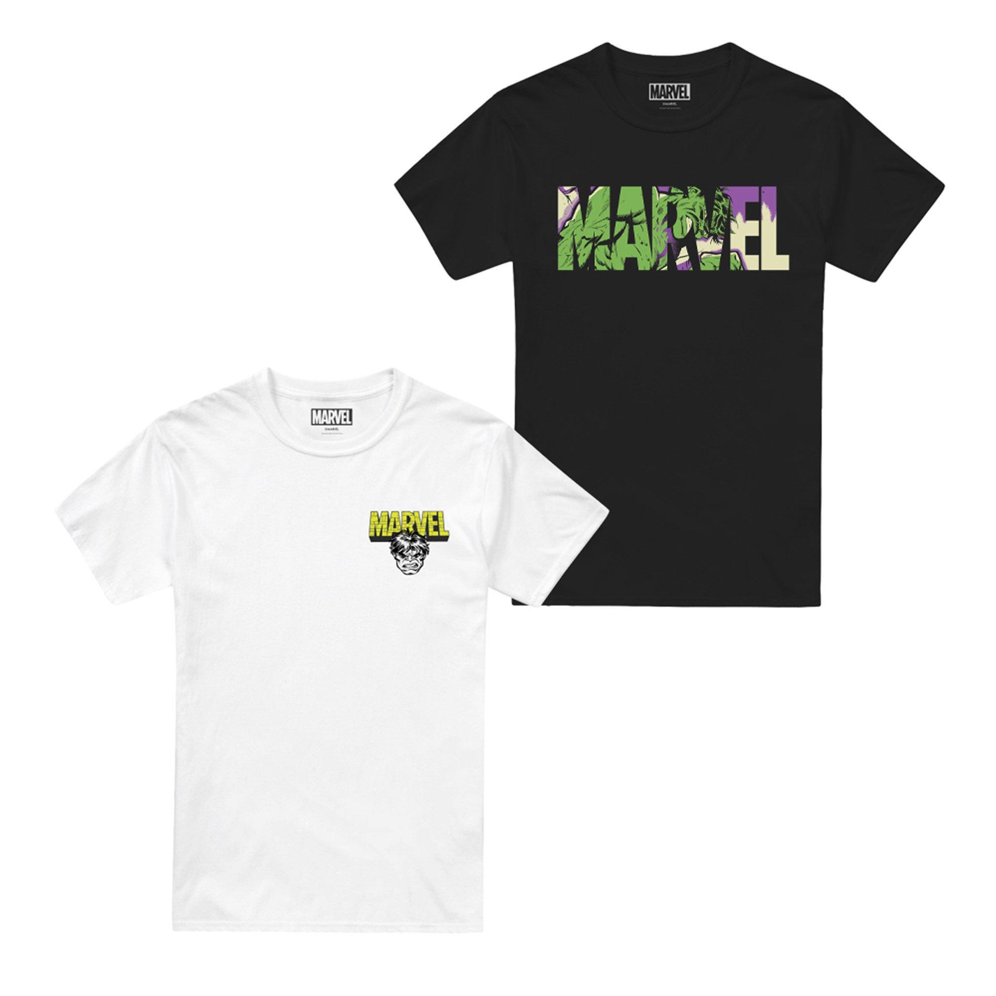 Marvel Comics T Shirts 2Pk