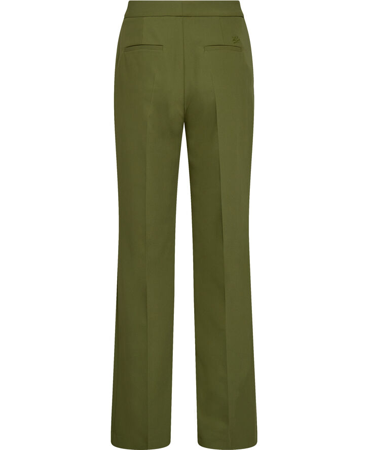 Karl Lagerfeld tailored pants Pesto green