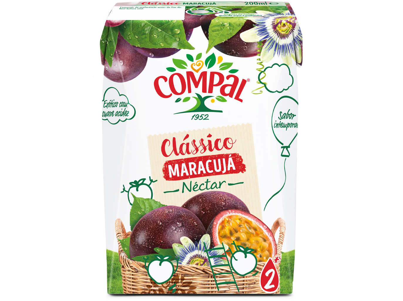 NECTAR COMPAL CLÁSSICO MARACUJÁ 020L