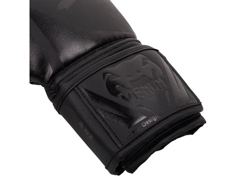 Venum Boxhandschuhe Challenger 2.0 Kids 4 Oz, Schwarz Kinder Boxhandschuhe