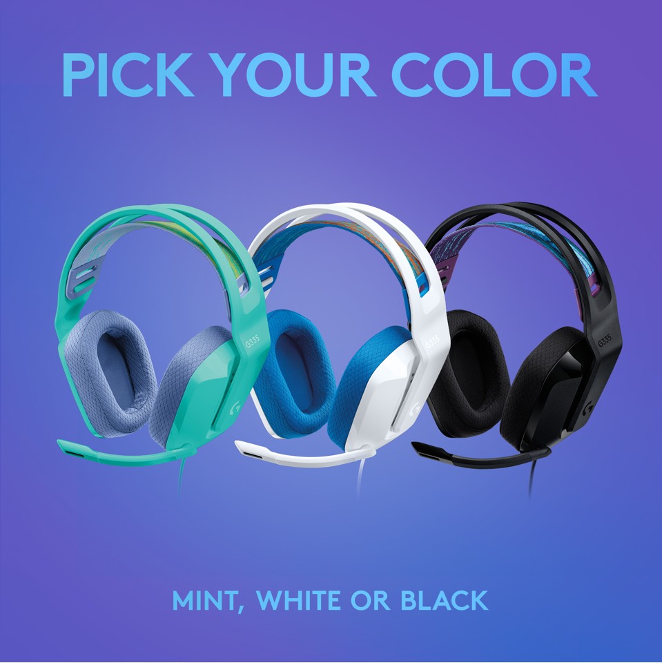 Logitech - G335 Wired Gaming Headset - SORT