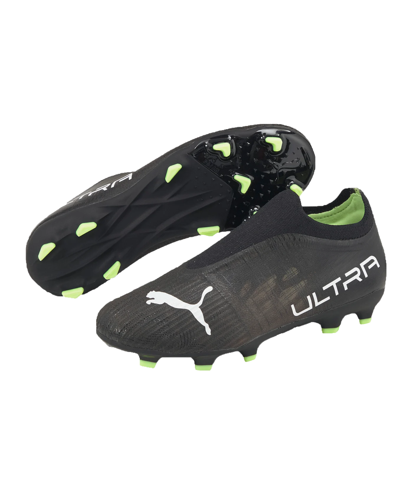 PUMA ULTRA 3.4 Eclipse FG/AG Kids Schwarz Weiss F04