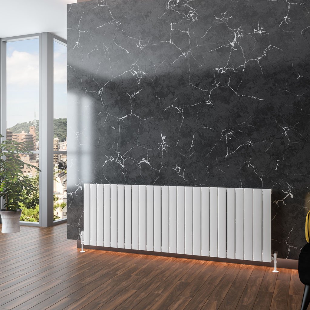 Eastbrook Addington type 10 radiator 175x60cm aluminium 1772W wit glans