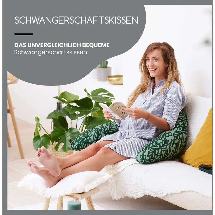 babymoov B.Love Stillkissen Vegetal Green