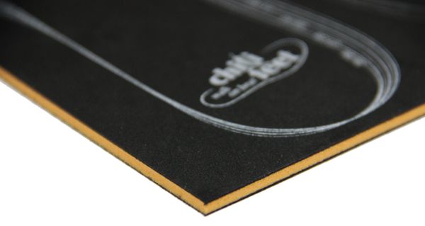 CHILI-FEET Einlegesohlen 3mm  schwarz