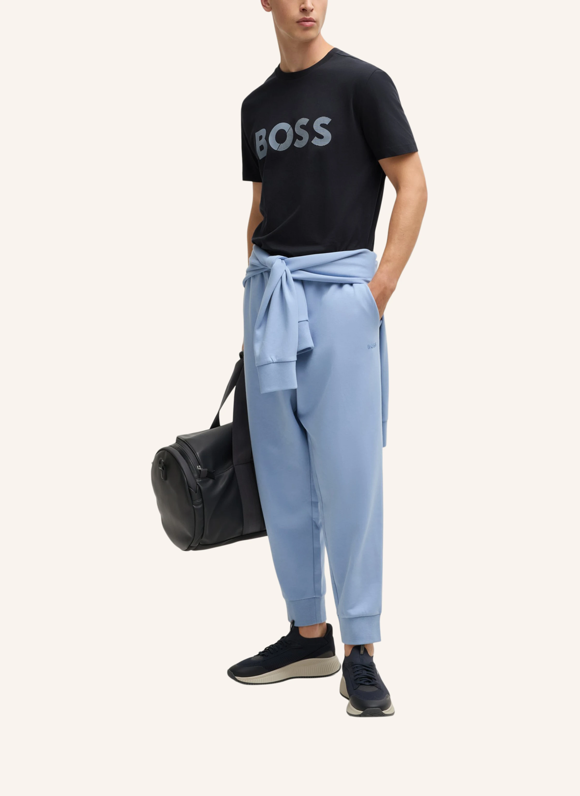 BOSS T-Shirt TEE TAPE LOGO Regular Fit