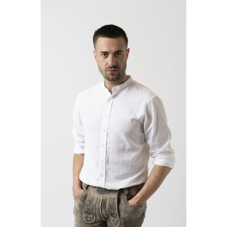 Bavarian Caps Herren Edelweiß Hemd