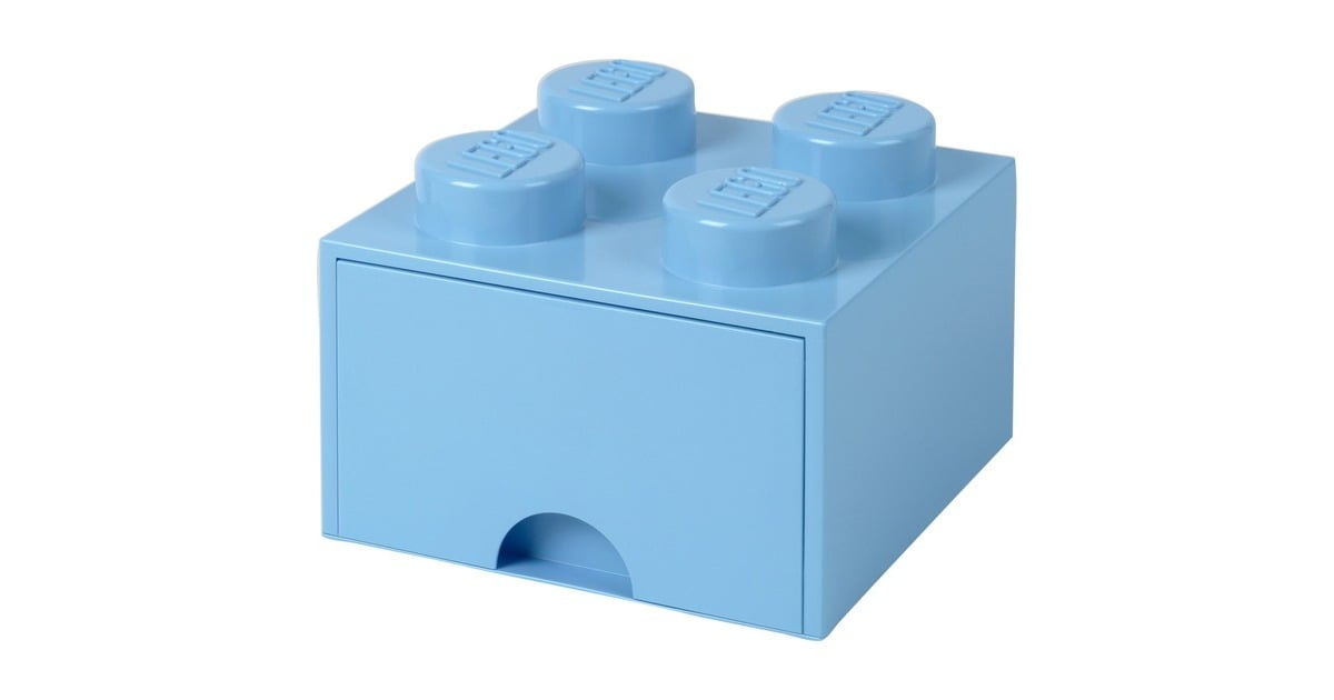 Room CopenhagenLEGO Brick Drawer 4 Licht blauw opbergdoos  (Lichtblauw)