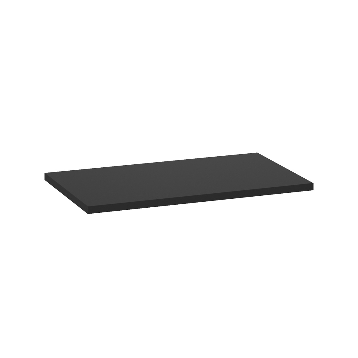Fontana Versus toppaneel 80cm zwart mat