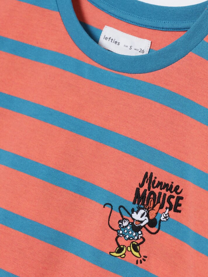 Camiseta cropped do Mickey Mouse ©DS - Laranja