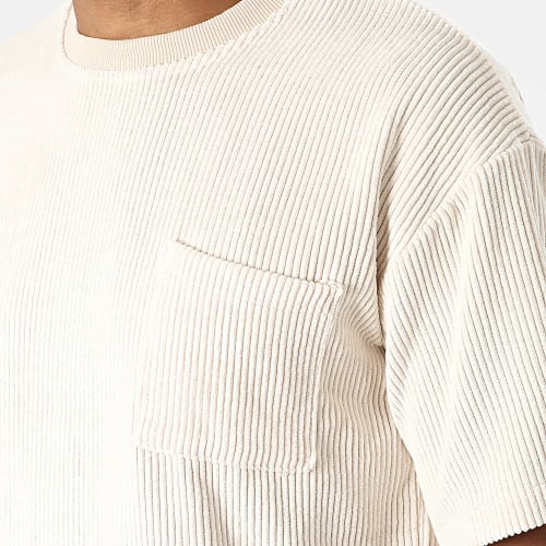 Tee Shirt Poche Beige