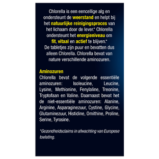 Lucovitaal Chlorella 100% Puur Tabletten 200TB