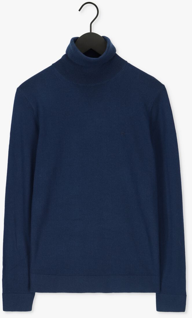 CALVIN KLEIN donkerblauwe calvin klein coltrui superior wool turtle neck