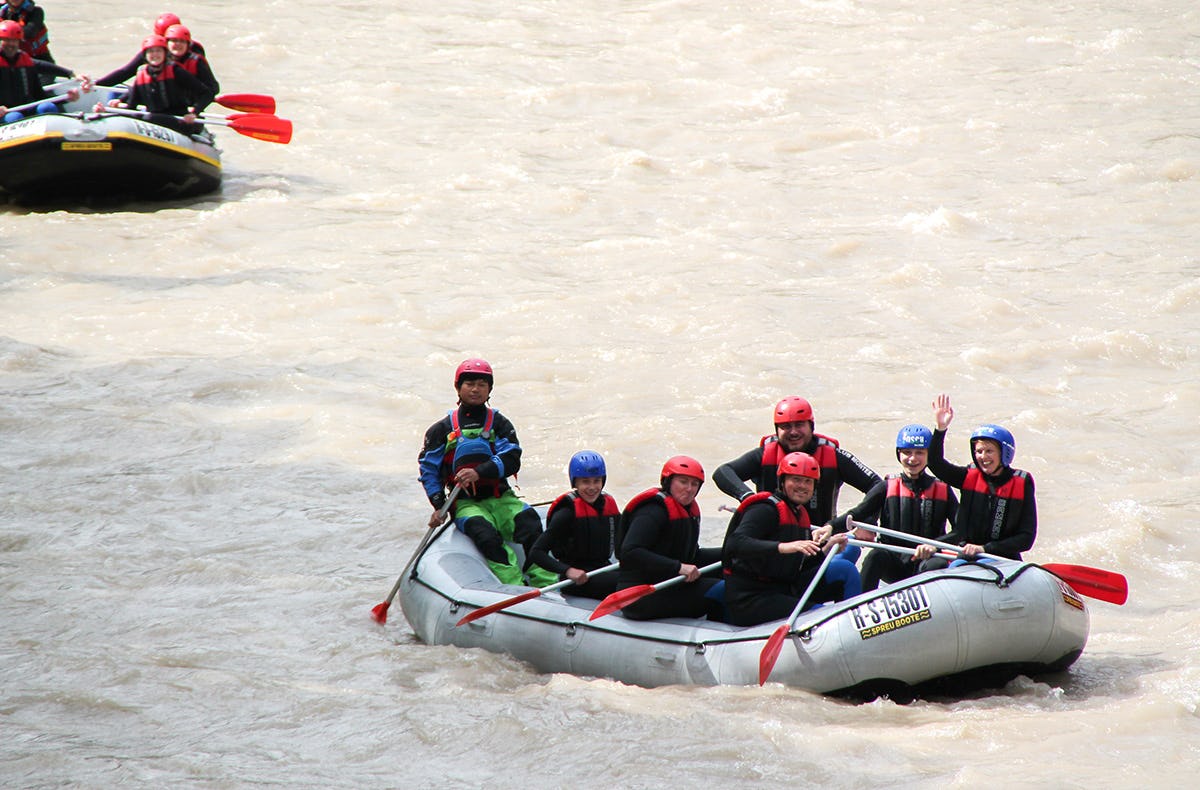 Rafting Tour Schneizlreuth