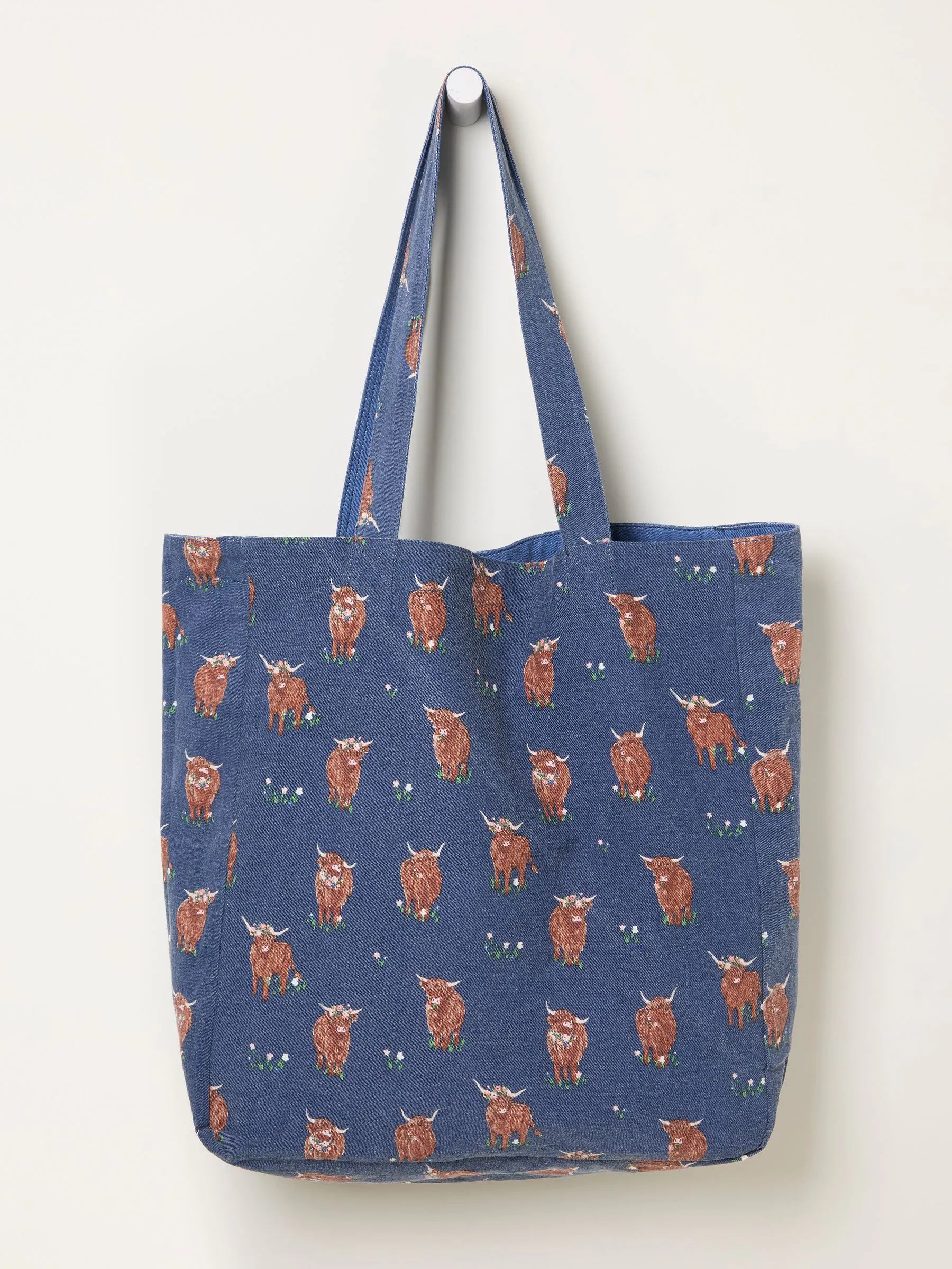 FatFace Hettie Hooglander omkeerbare 100% katoenen shopper