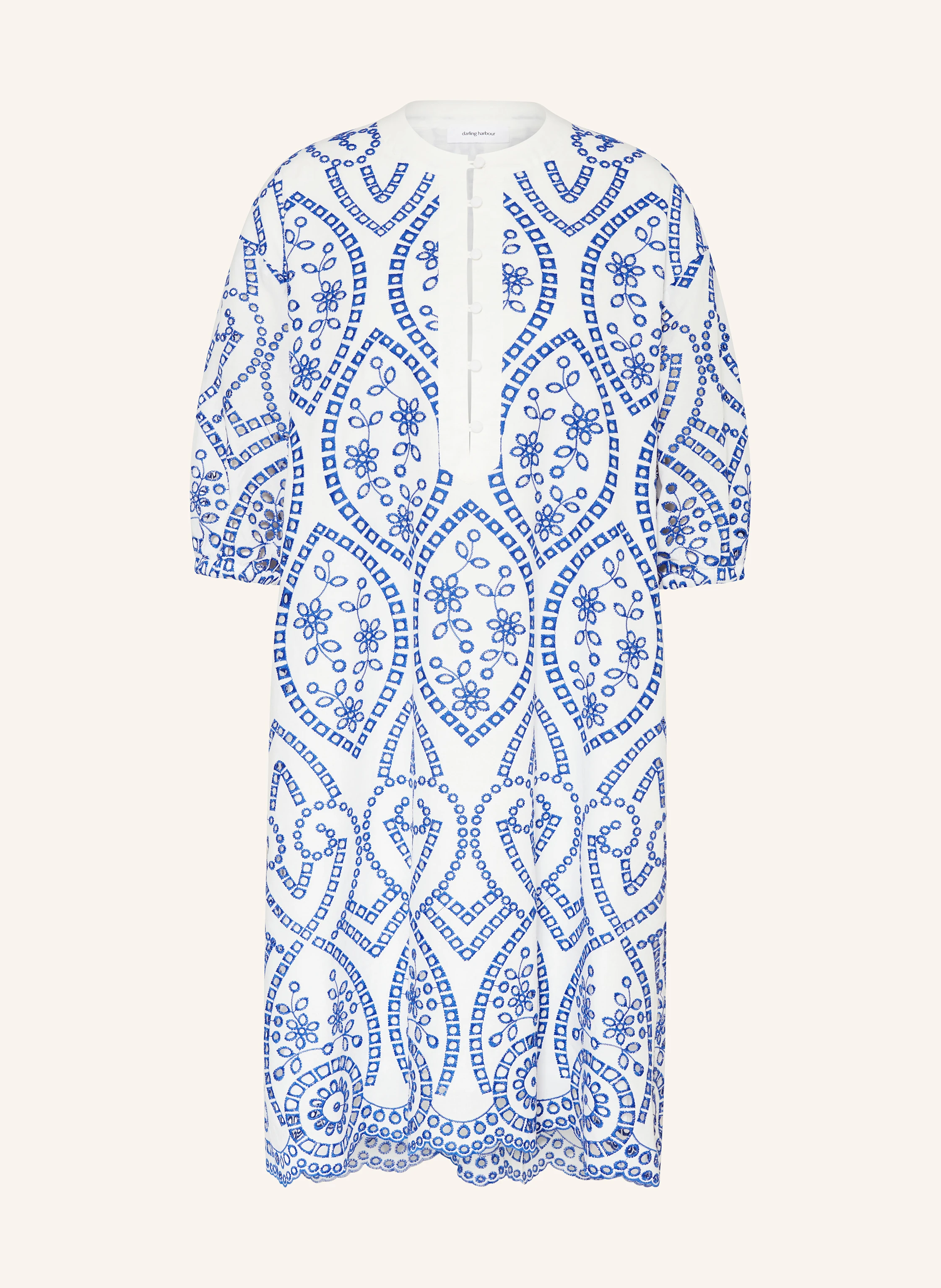 darling harbour Kleid aus Lochspitze mit 3/4-Arm