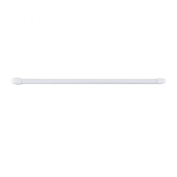 Cintacor Varão Extensível Plano 11mm 40-65cm Branco 2 Unidades