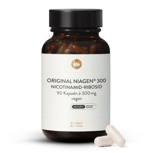 Sunday Natural Products  Original Niagen ®300Nicotinamid-Ribosid