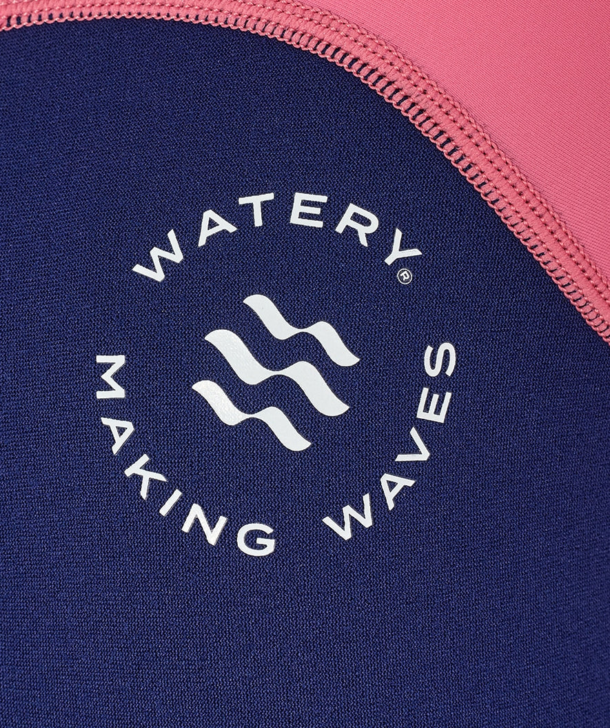 Watery UV våddragt til børn - Calypso Full-Body - Pink