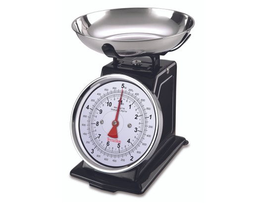 TERRAILLON - Balance de cuisine Tradition 500 Noire 14477