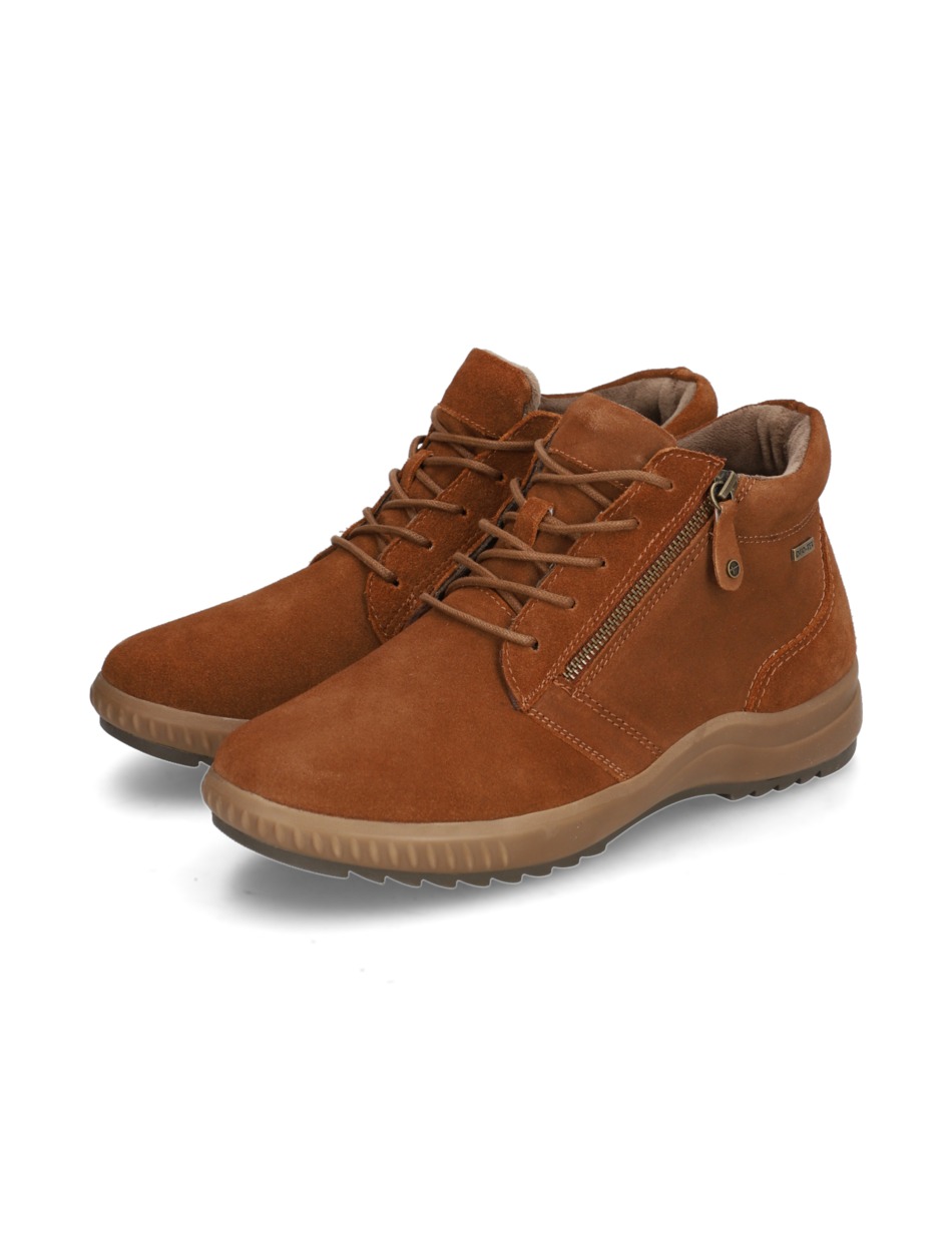 Veloursleder Schnürboot