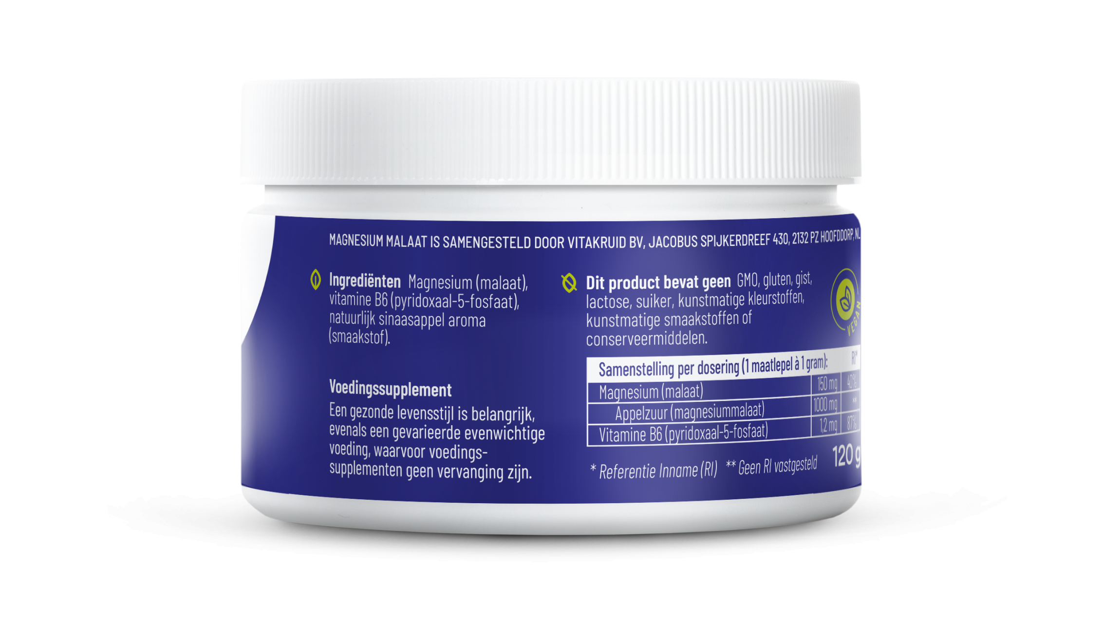 Magnesium Malaat met P-5-P