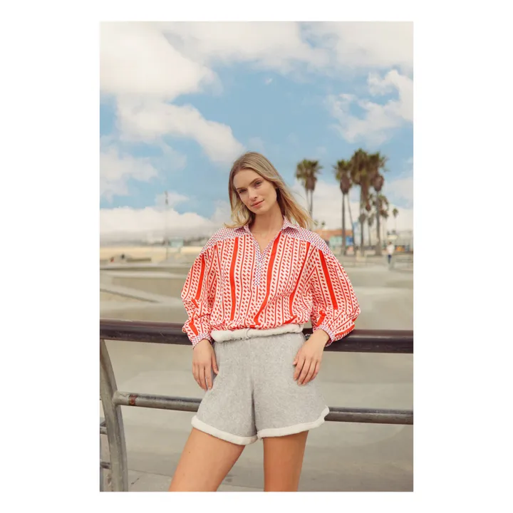 Paolina Blouse David Bowie Rouge | Rouge