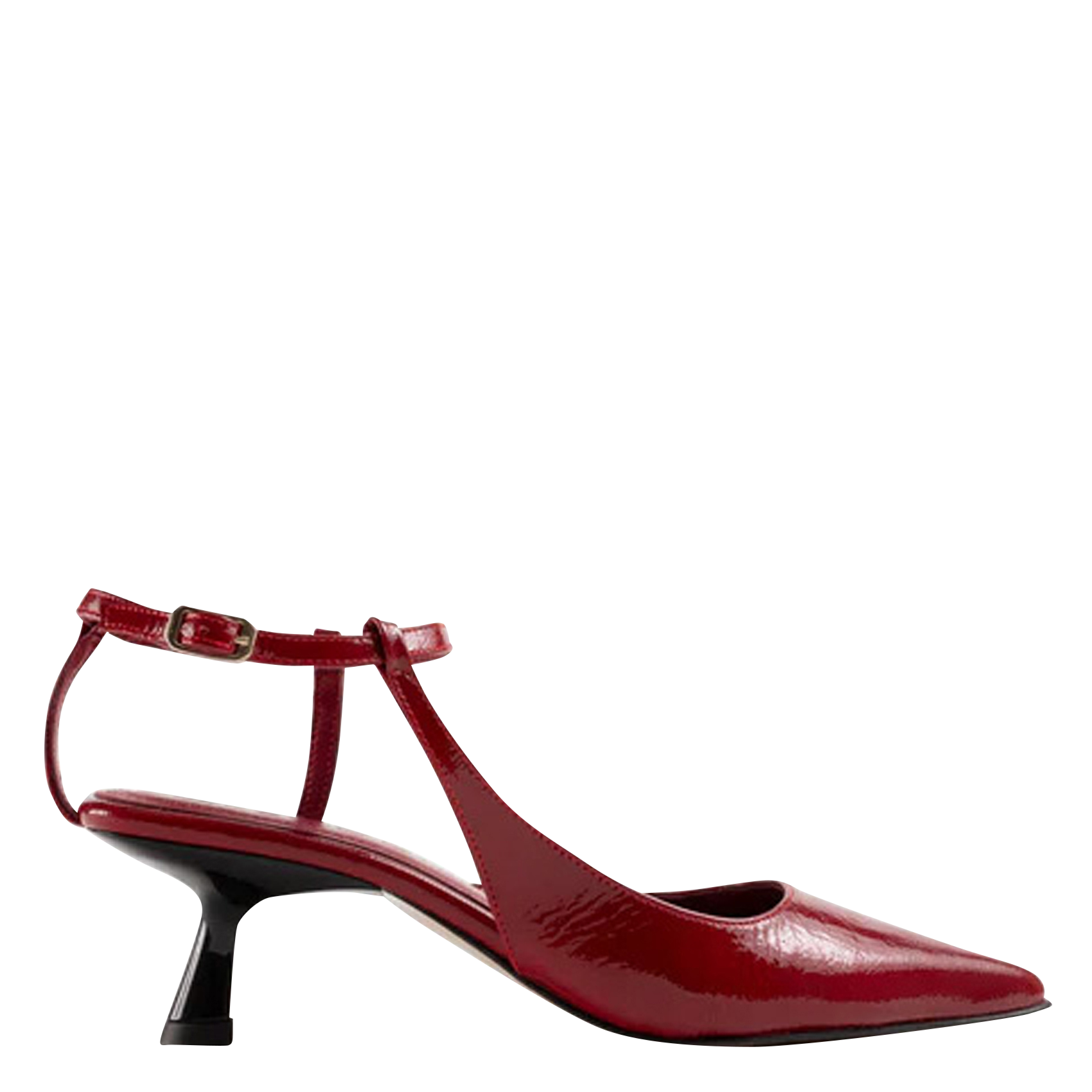 CAMELIA - Escarpins en cuir vernis | Rouge