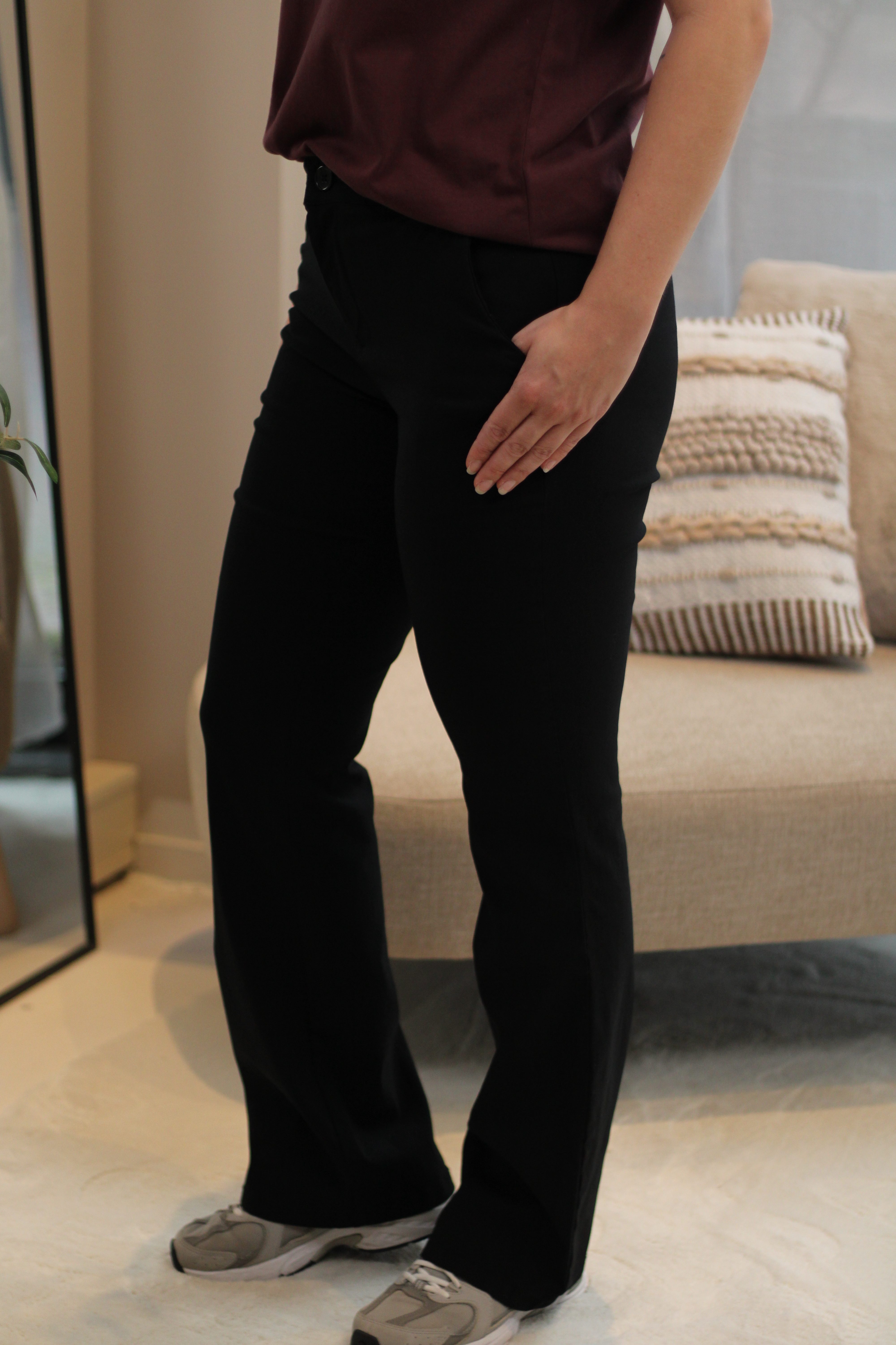Culture - Bengtha Long Flare Pants - Black