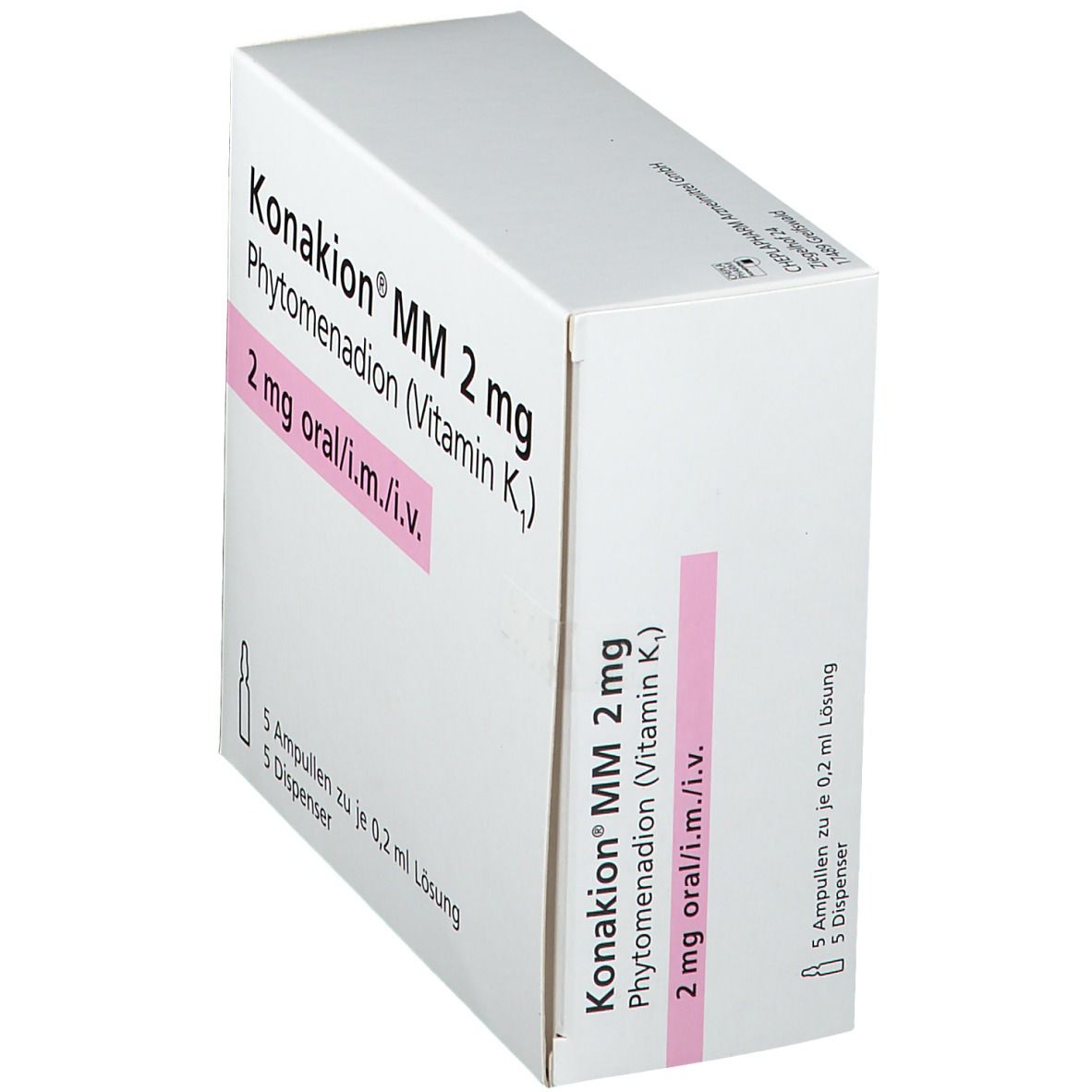 Konakion Mm 2 mg Ampullen