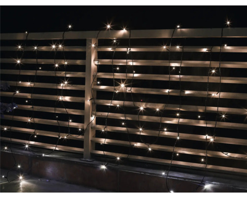 LED-lichtsnoer Lafiora 18 m + 3 m aansluitdraad 240 LED's warm wit licht