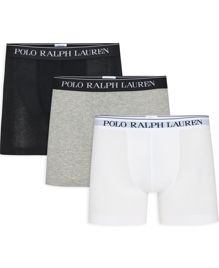Polo Ralph Lauren Boxer Brief 3-Pack 3pk white/polo blk/andover htr