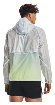 Veste coupe-vent Under Armour Impasse Run Blanc