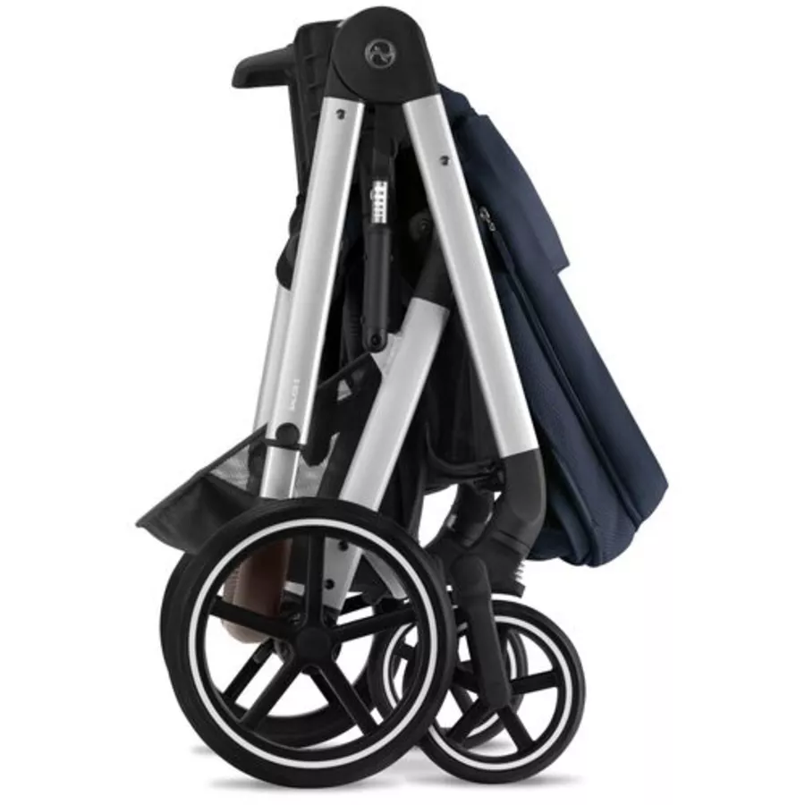 cybex GOLD Kinderwagen Balios S Lux  Silver Ocean Blue