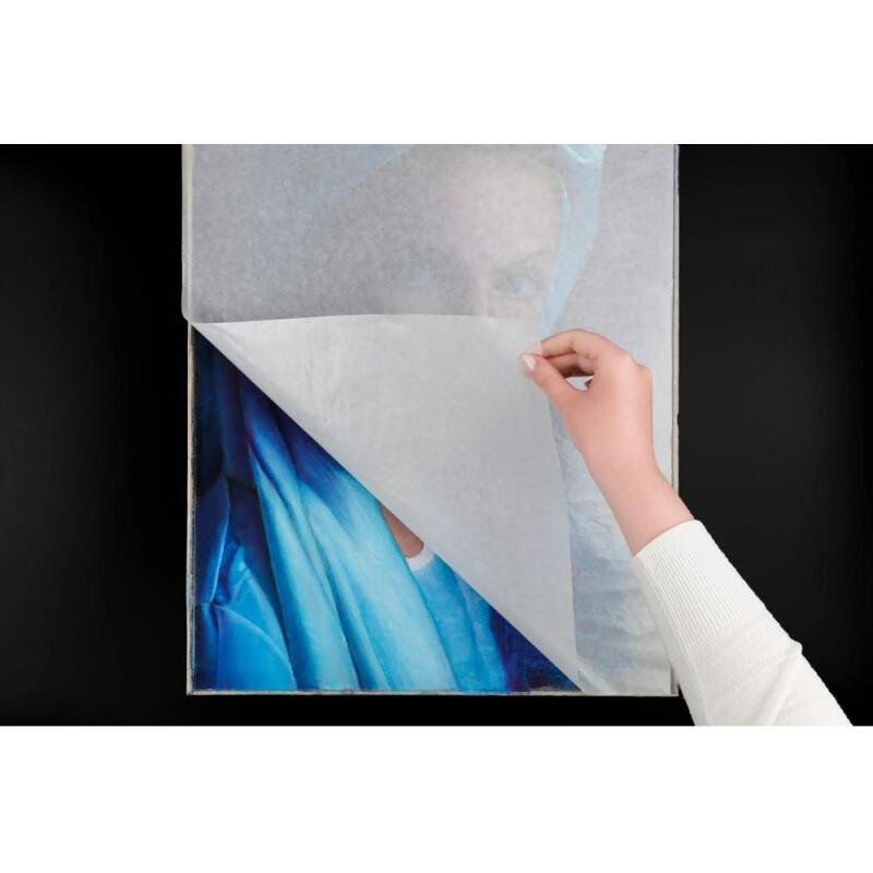 Pergamine bloc collé papier cristal 30F 24x32cm 45g