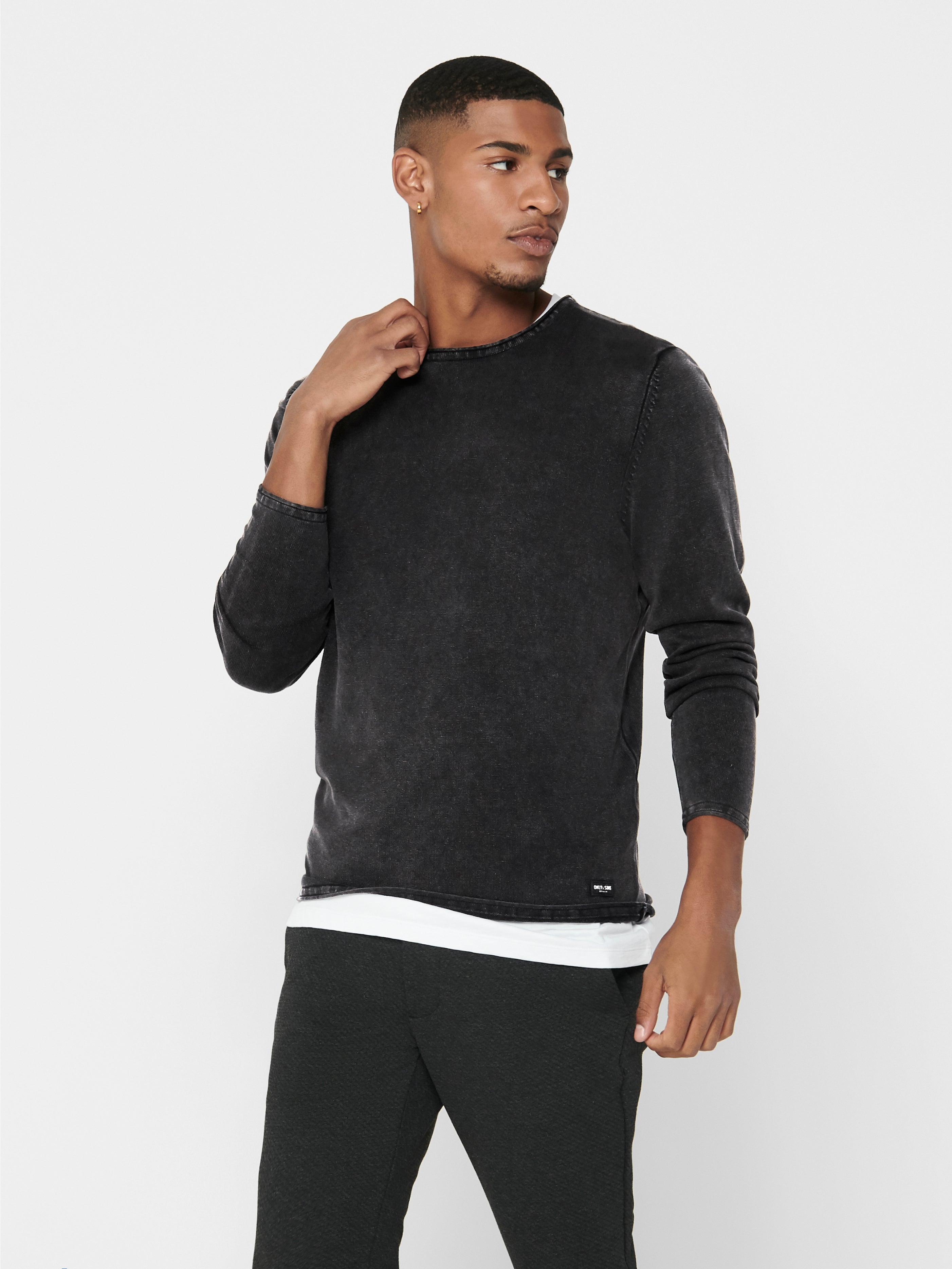 ONSGARSON Pullover Black
