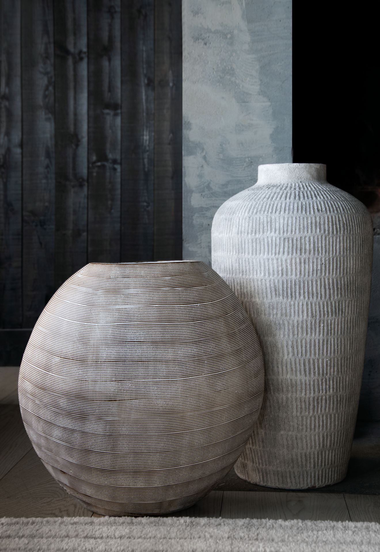 Krukke offwhite - 31x31x60 cm