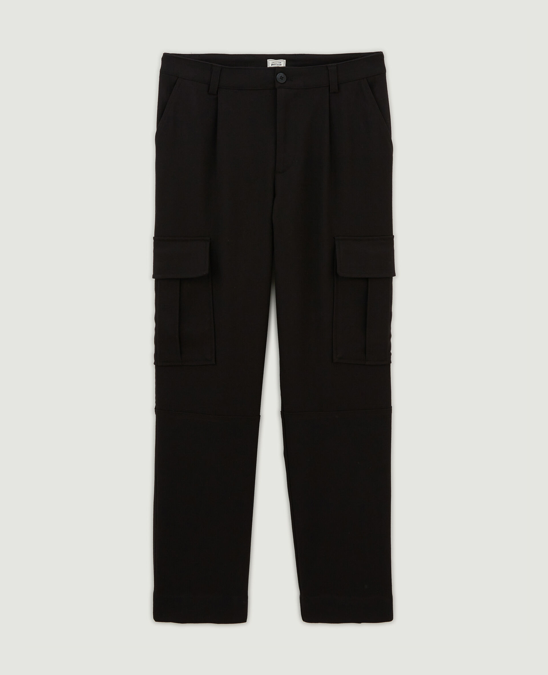 Pantalon cargo uni - Noir