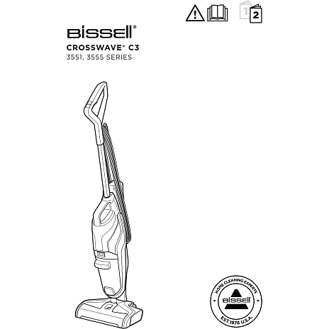 BISSELL støvsuger MultiClean CrossWave C3 Select