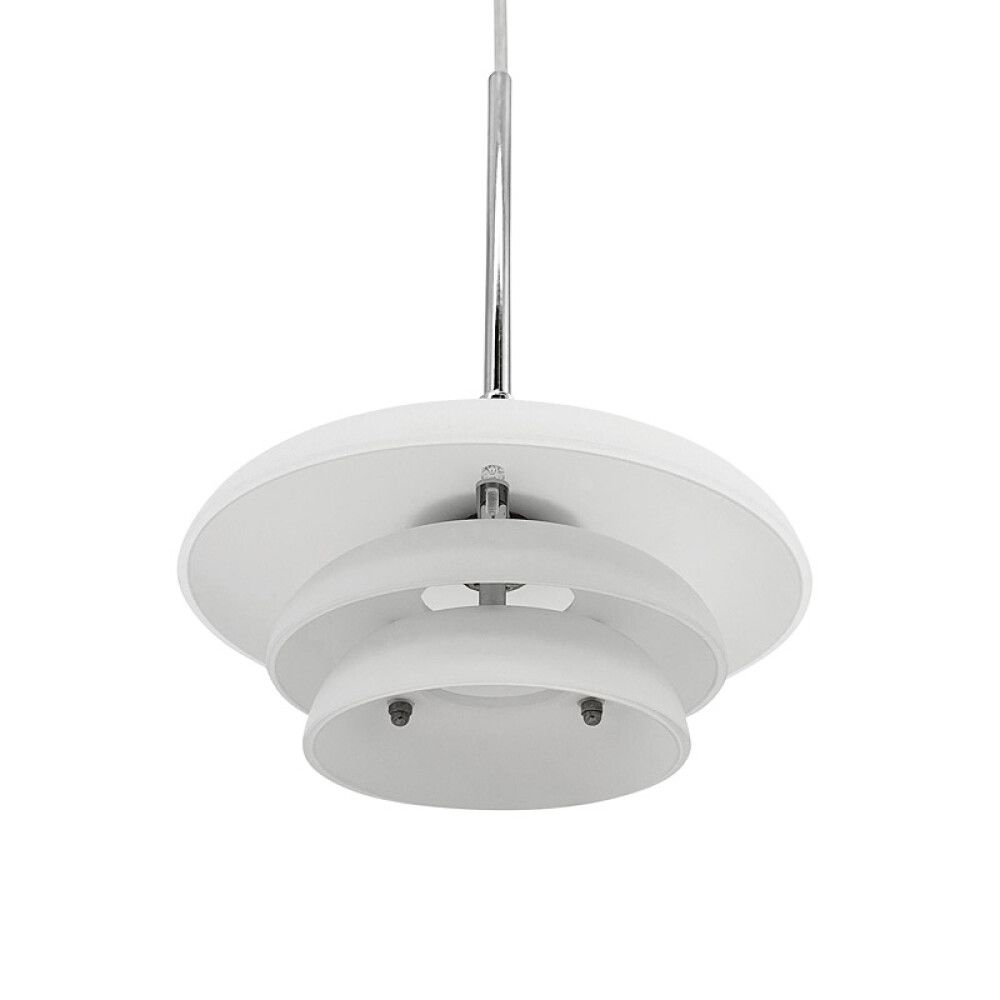 TAKLAMPE DYBERG LARSEN AVA 20CM OPAL/KROM