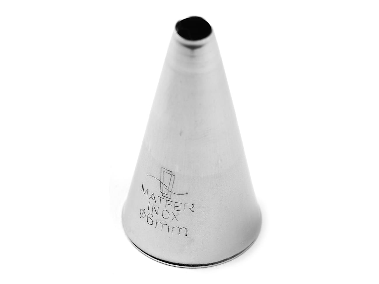Douille pâtisserie unie - inox - Ø 6 mm - Matfer