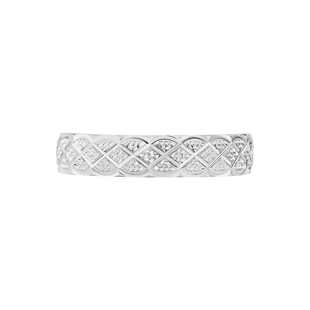 Alliance Ginny Ruban Plat Or Blanc