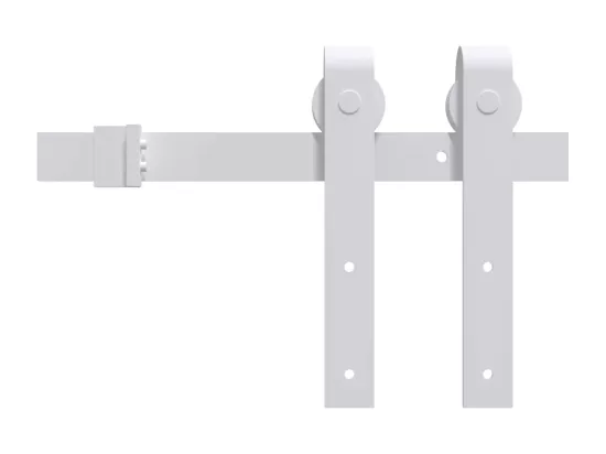 Porte coulissante et kit de quincaillerie 70x210 cm pin massif