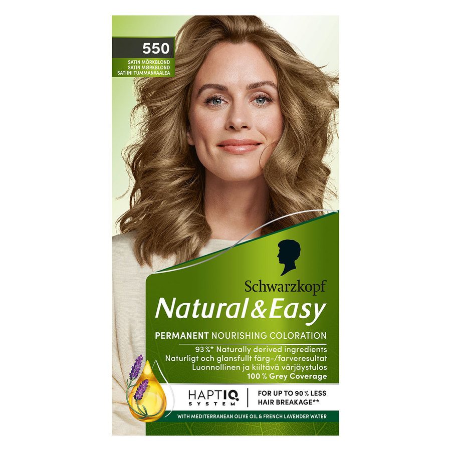 Schwarzkopf Natural & Easy 550 Satin Dark Blonde