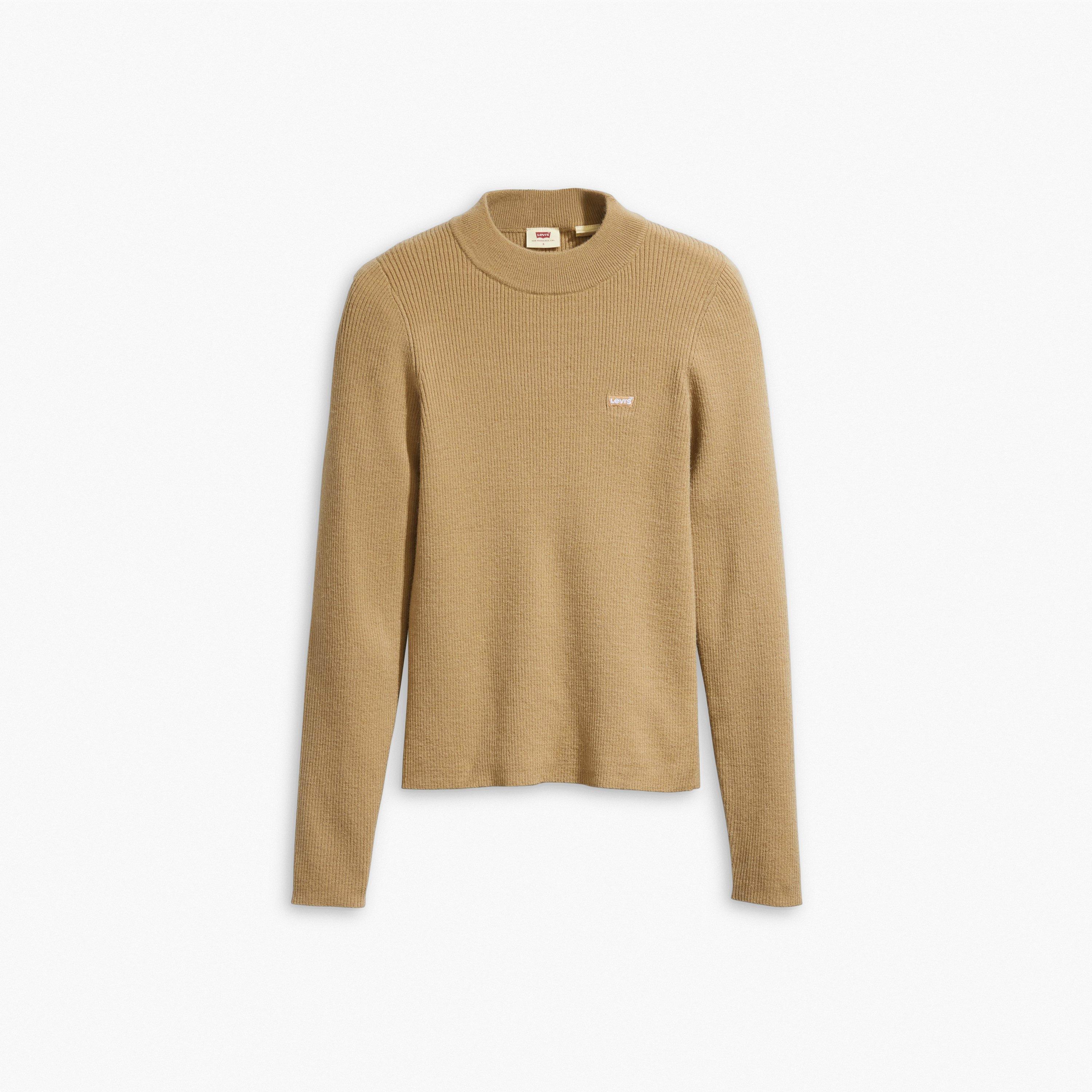 Levis Crew Neck Ribbed Knit