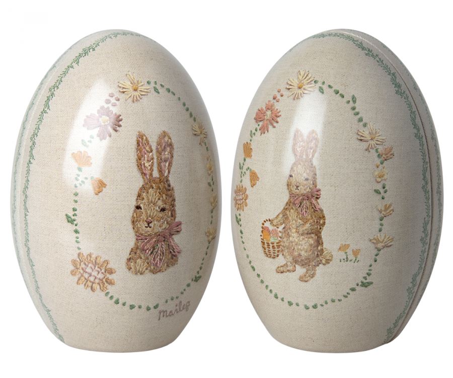 Maileg Easter Egg Set, Metal